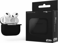 NextOne Apple AirPods 3 Szilikon védőtok - Fekete