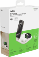 Belkin WIZ029VFWH 3in1 Magsafe Töltő 15W - Fehér