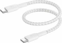 Belkin CAB004BT0MWH USB-C apa - USB-C apa Adat- és töltőkábel 15cm - Fehér