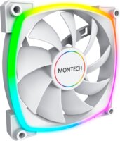 Montech AX140 140mm PWM RGB LED Rendszerhűtő ventilátor - Fehér