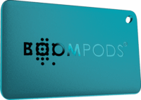 Boompods Boomcard Rechargeable Okos nyomkövető Apple Find My támogatással - Óceánkék