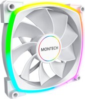 Montech RX140 140mm PWM RGB Rendszerhűtő ventilátor - Fehér