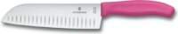 Victorinox V-6.85 26.17L5B Santoku rozsdamentes acél kés 17cm - Pink