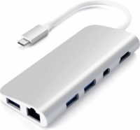 Satechi TCMM8PAS USB-C HUB (8 port) - Ezüst