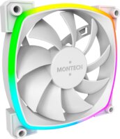 Montech AX120 120mm PWM RGB Rendszerhűtő ventilátor - Fehér