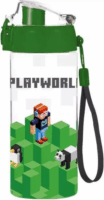 Oxybag Playworld Műanyag Gyerek kulacs 500ml - Mintás