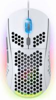 Spirit of Gamer Pro-M4 Arctic RGB Vezetékes Gaming Egér - Fehér