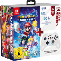 ready2gaming Nintendo Switch Mario + Rabbids Sparks of Hope Wireless Kontroller Gamepad (Switch) - Fehér