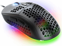 Spirit of Gamer S-PM4 RGB Vezetékes Gaming Egér - Fekete