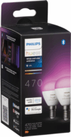 Philips Hue LED Luster E14 RGB LED Okos izzó 2db