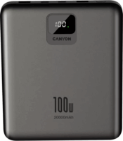 Canyon PB-2008 Powerbank 20000mAh 100W - Szürke