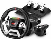 Spirit of Gamer Race Wheel Force 1080 RS Kormány és pedál - Fekete (PC / PS4 / Xbox X|S / One)