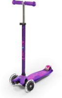 Micro Deluxe Maxi Mobility LED Kids Classic 3 kerekű gyerek roller - Lila