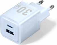 Vention FEQL0-EU USB-C / USB-A Hálózati Gyorstöltő 30W/30W - Kék