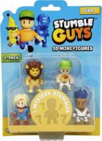 Stumble Guys1. széria Mini 3D 5 darabos figura szett