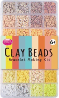 Clay Beads 28 rekeszes Gyöngykészlet karkötő készítéshez