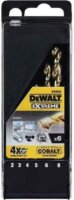 DeWalt Ø 2 - 8 mm HSS Hengeres Fémfúró készlet (6db/csomag)