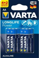 VARTA Longlife Power Alkáli-mangán Ceruzaelem AA (6db/csomag)