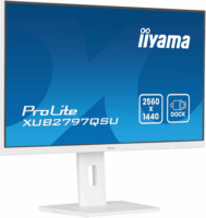 iiyama 27" XUB2797QSU-W2 ProLite 16:9 QHD IPS LED Monitor - Fehér