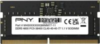 PNY 16GB / 4800 DDR5 SoDIMM CL40 Notebook RAM