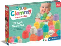 Clementoni Clemmy 20 darabos Puha építőelemek babáknak