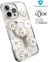 Speck Presidio2 Apple iPhone 16 Pro Max ClickLock tok - Virág mintás/Átlátszó