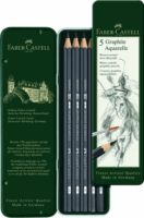 Faber-Castell 117805 Aquarelle Grafit ceruza készlet (5 db / csomag)