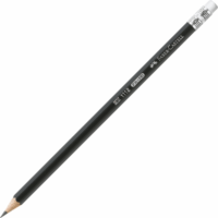 Faber-Castell 111200 Hatszögletű "HB" Grafitceruza radírral készlet (12 db / csomag)