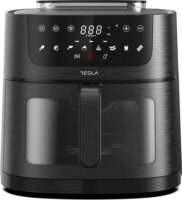 Tesla AF810BGW AirFryer Okos Forrólevegős sütő 8L 1800 Watt - Fekete