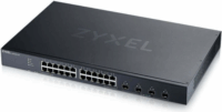 Zyxel XGS1935-28 Fémházas Smart Managed 24-port Gigabit Rack Switch