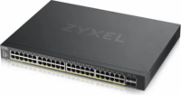 Zyxel XGS1935-52HP Fémházas Smart Managed 48-port Gigabit PoE+ Rack Switch