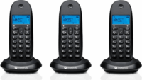 Motorola C1003CB+ Trio Wireless DECT Asztali telefon - Fekete