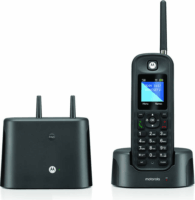 Motorola O201 Long Distance Wireless Asztali telefon - Fekete