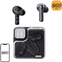 QCY T31 MeloBuds Neo TWS Bluetooth Fülhallgató Headset Töltőtokban - Fekete