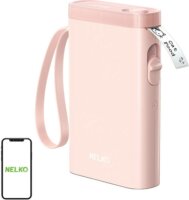 Nelko P21 Bluetooth Szalagnyomtató Feliratozógép 15mm - Pink