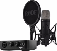 Rode NT1 Signature Stúdió Mikrofon + Rode AI-1 Studio MK2 vezérlő - Fekete