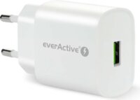 EverActive SC200 USB-A Hálózati Töltő Adapter 18W - Fehér