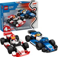 LEGO® City: 60464 - Forma1 Williams Racing és Haas F1 versenyautók