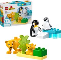 LEGO® Duplo: 10442 - Állatcsaládok a vadvilágban: Pingvinek és oroszlánok