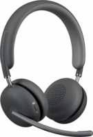 Logitech Zone Wireless 2 MS Teams Call Center Sztereo Headset - Fekete