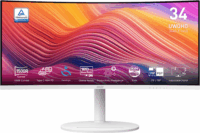 MSI 34" MD342CQPWDE Modern 21:9 UWQHD VA Ívelt Monitor - Fehér