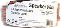 RCA 84006 Hangszórókábel 2 x 1,5mm 10m - Átlátszó