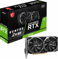 MSI GeForce RTX 3050 8GB GDDR6 Ventus 2X XS OC Videókártya