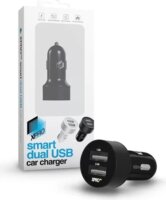 Xpro 115806 Smart 2xUSB-A Autós töltő - Fekete