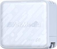 AVerMedia Core GO GC313 HDMI + USB-C + USB-A 3.0 / Töltő és külső rögzítő 100W - Fehér