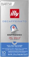 Illy NCC Espresso Decaffeinato koffeinmentes Nespresso kompatibilis kávékapszula 10 db