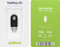 Yubico YubiKey 5C USB-C Biztonsági hardver kulcs - Fekete