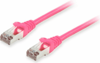 Equip 606913 S/FTP Cat6a RJ45 Patch kábel 25m - Rózsaszín