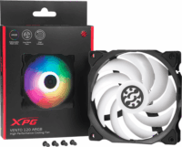 XPG VENTO 120 120mm ARGB PWM Rendszerhűtő ventilátor 3db - Fekete