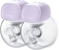 Momcozy S9 Pro Dupla hordozható Mellszívó készülék 180ml - Lila